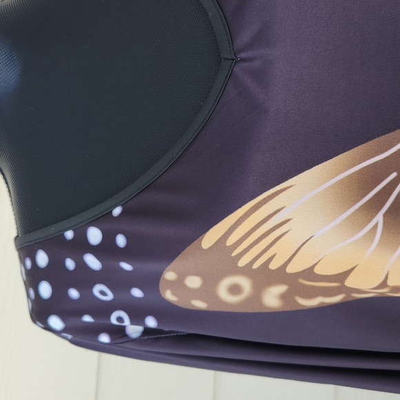 NEW Plus Size & Curve Butterfly Rose Print Above-the-knee ROSEGAL Dress (3X) - Picture 8 of 12